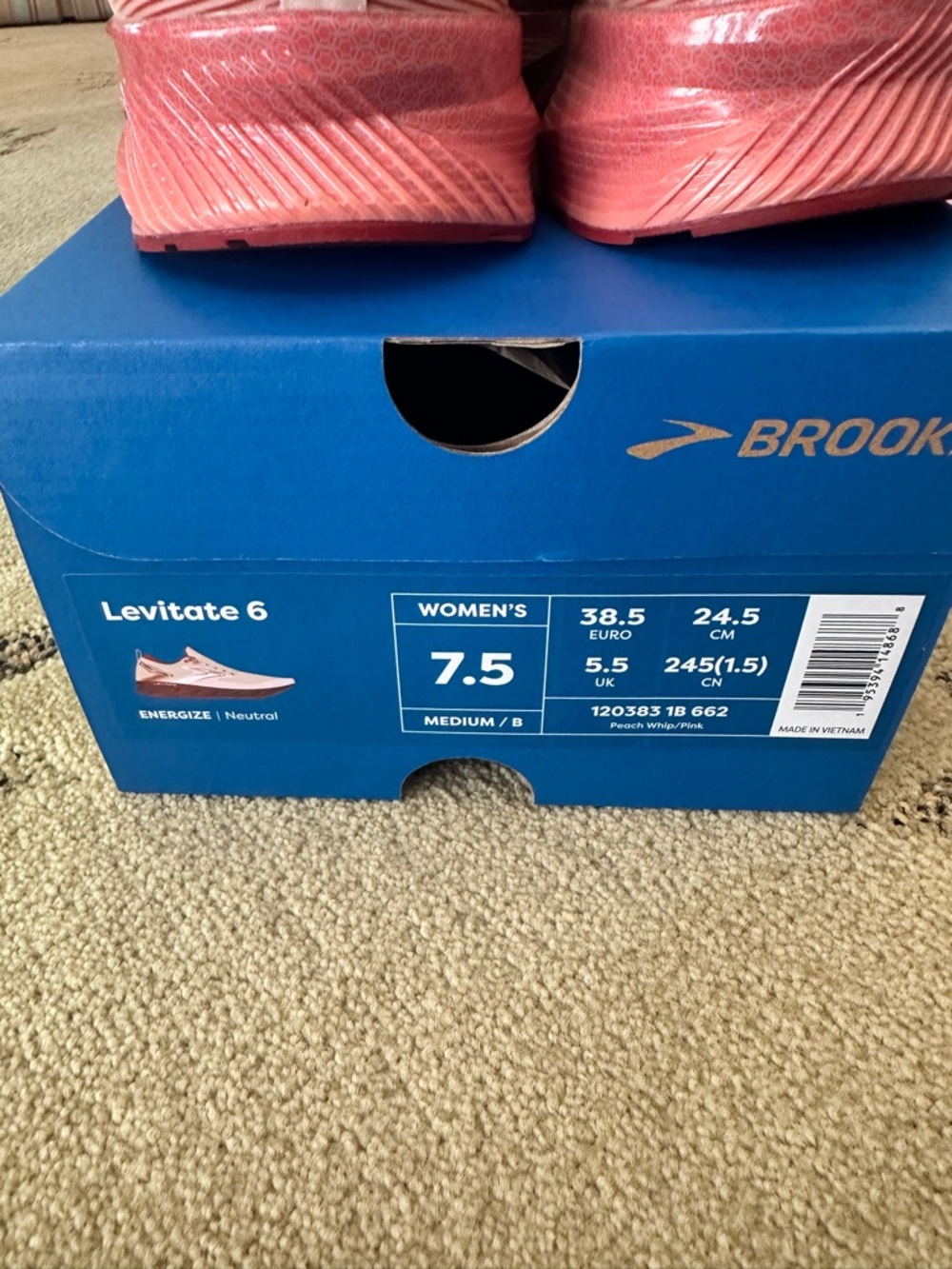 Brooks Levitate 6 - Energize Neutral - Picture 9 of 9